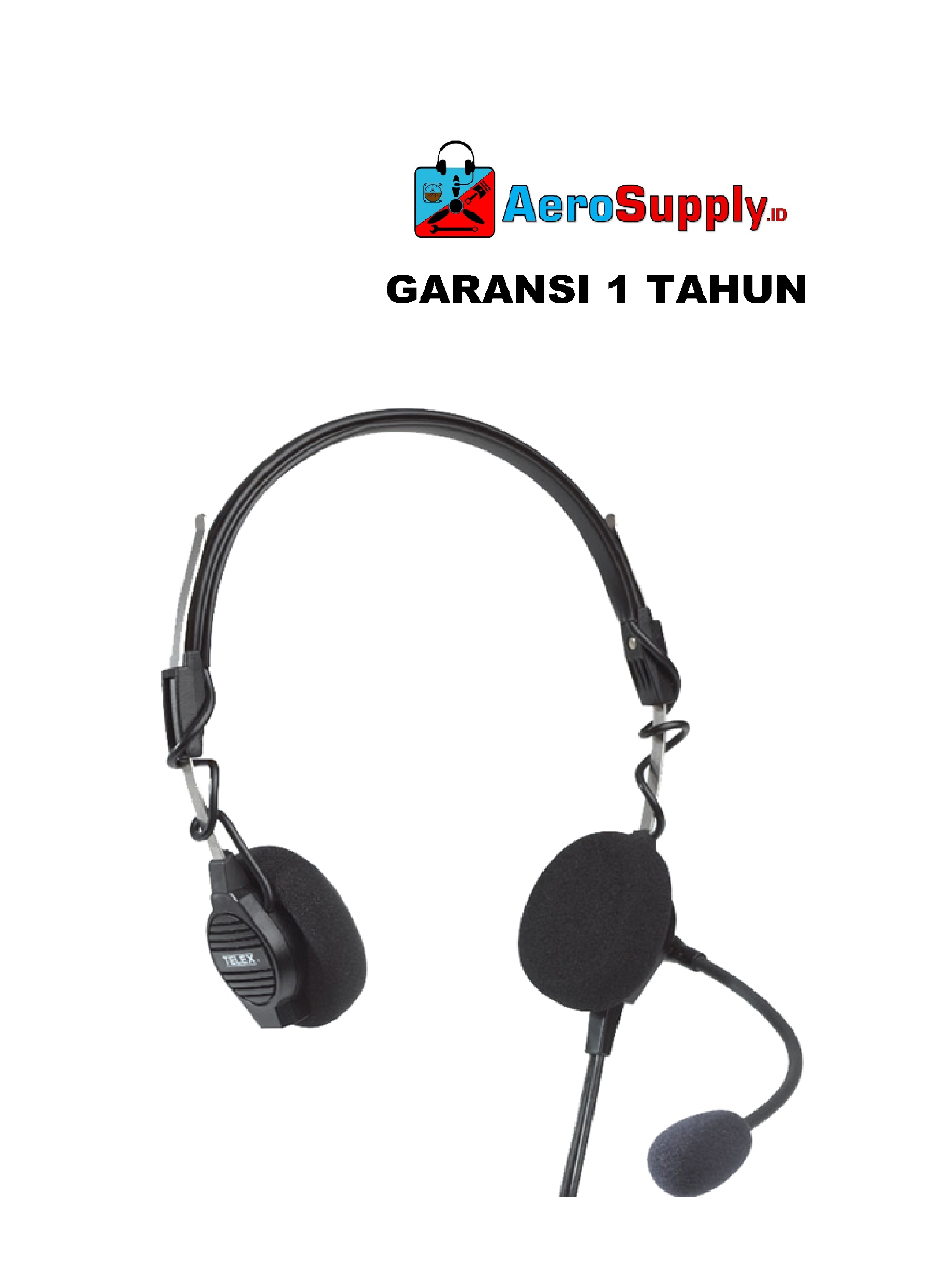TELEX AIRMAN 750 DUAL SIDE - AIRBUS PLUG HEADSET - Aerosupply