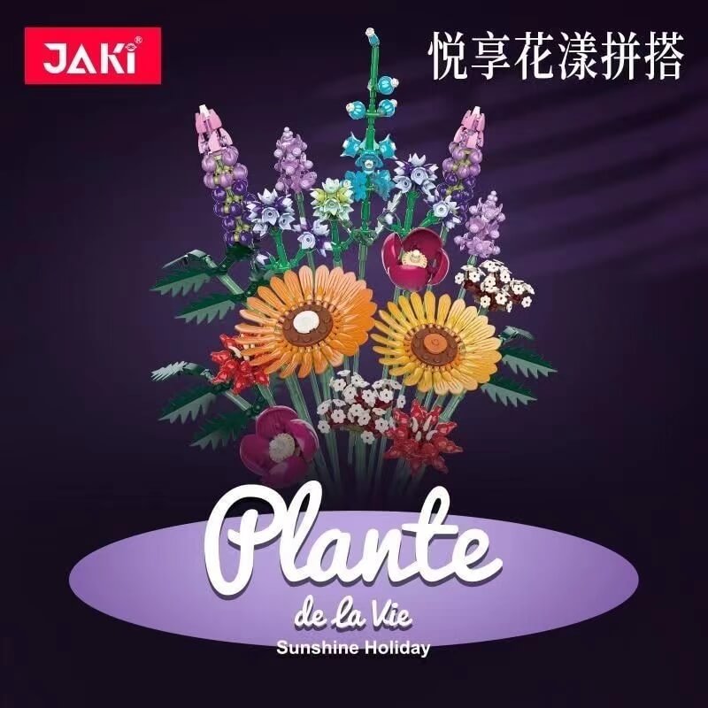 JAKI JK2679 Sunshine Holiday Flowers-Afobrick