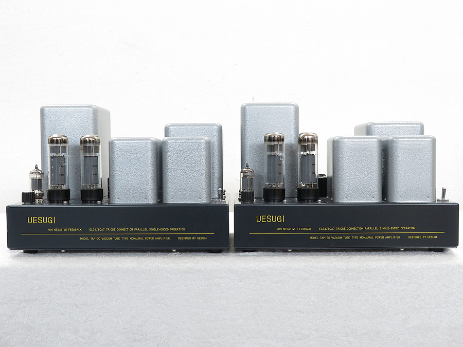 ウエスギ uesugi TAP-30 真空管モノラルパワーアンプ ペア@31444