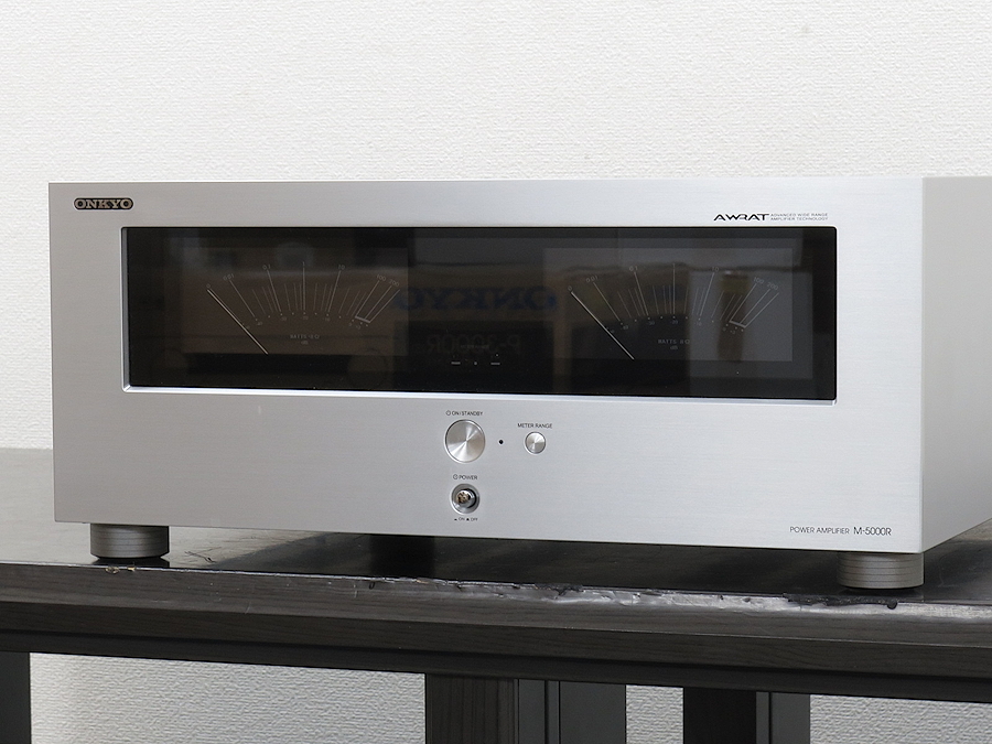 美品】 ONKYO M-5000R(S) パワーアンプ 元箱 @30133 / 中古オーディオ