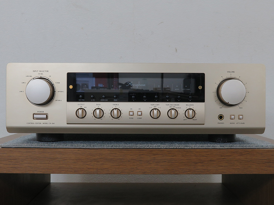 Accuphase CX-260 プリアンプ マルチチャンネル @33774 / 中古