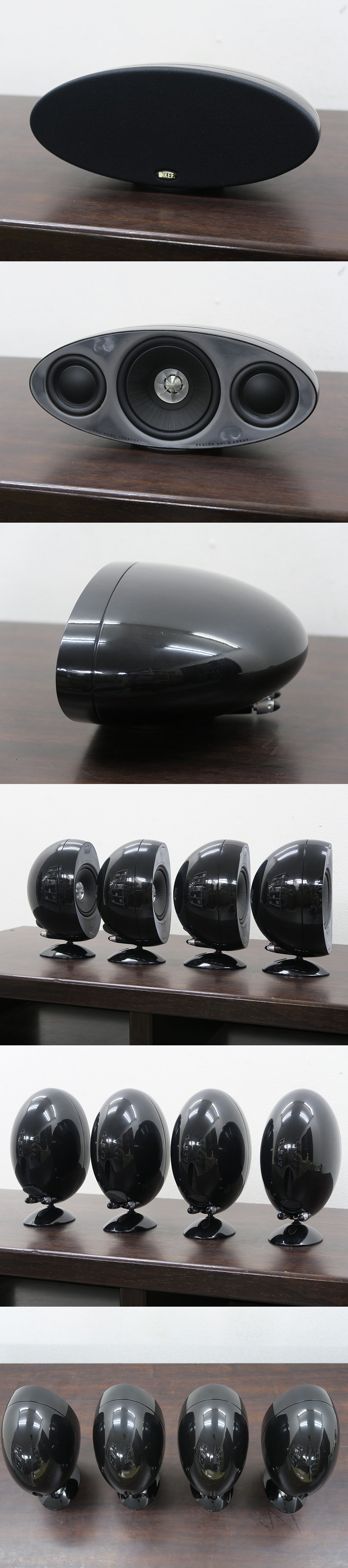 KEF KHT3005SE 5.1chサラウンドシステム 元箱付 @38240 / 中古