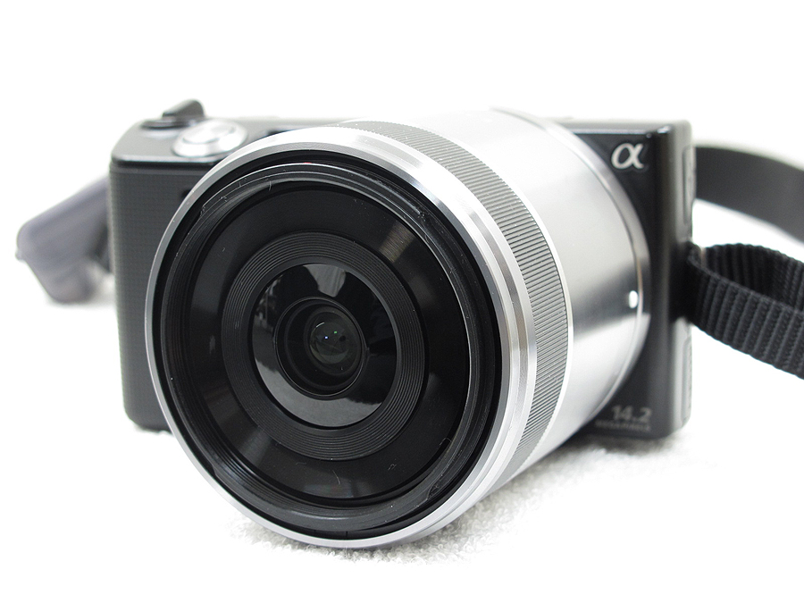 ソニー SONY NEX-5 + SEL30M35 カメラレンズセット @35014 / 中古