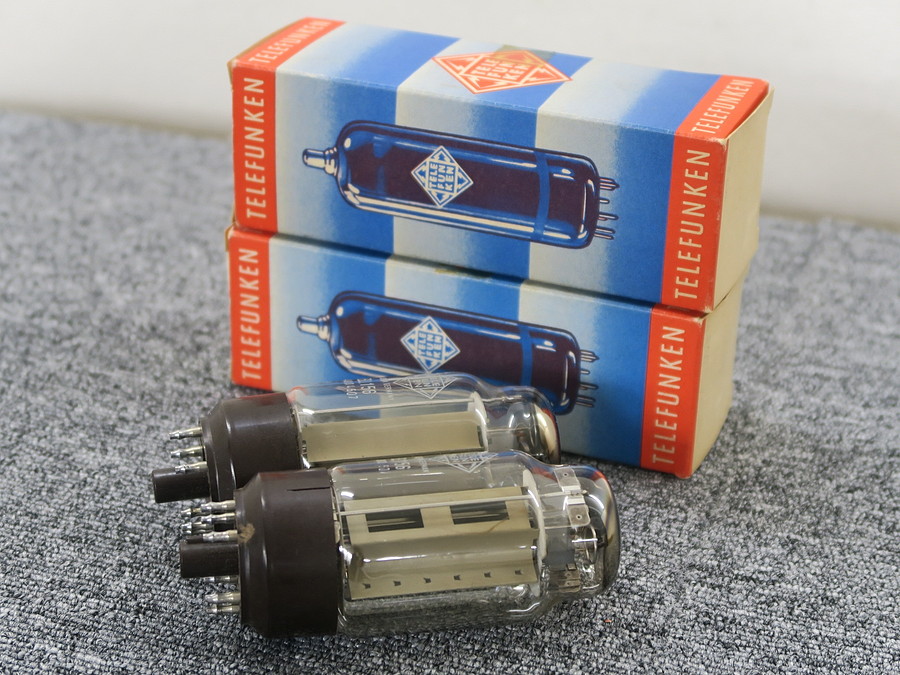 テレフンケン TELEFUNKEN EL156(2本) 真空管 元箱付 @40292 / 中古