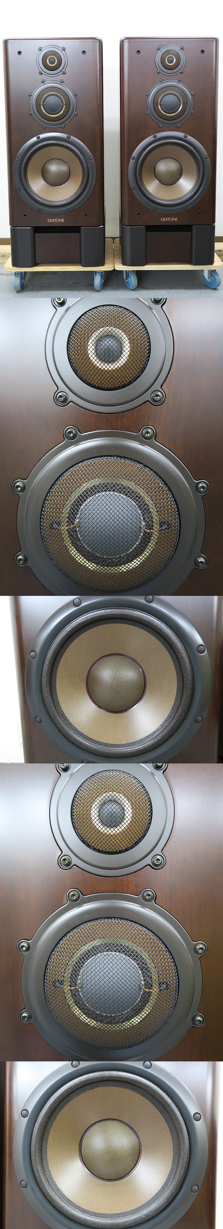 ダイヤトーン DIATONE DS-2000Z スピーカー ペア 専用台DK-2000Z付