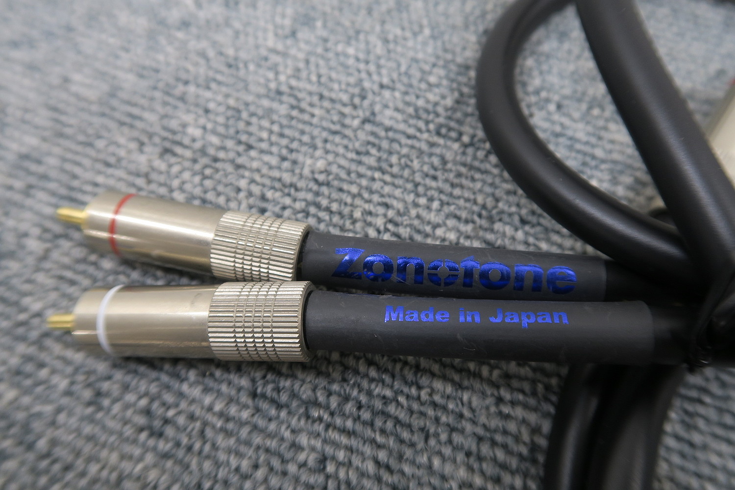 ゾノトーン Zonotone 6NAC-3000 Meister RCA 0.75mペア RCAケーブル