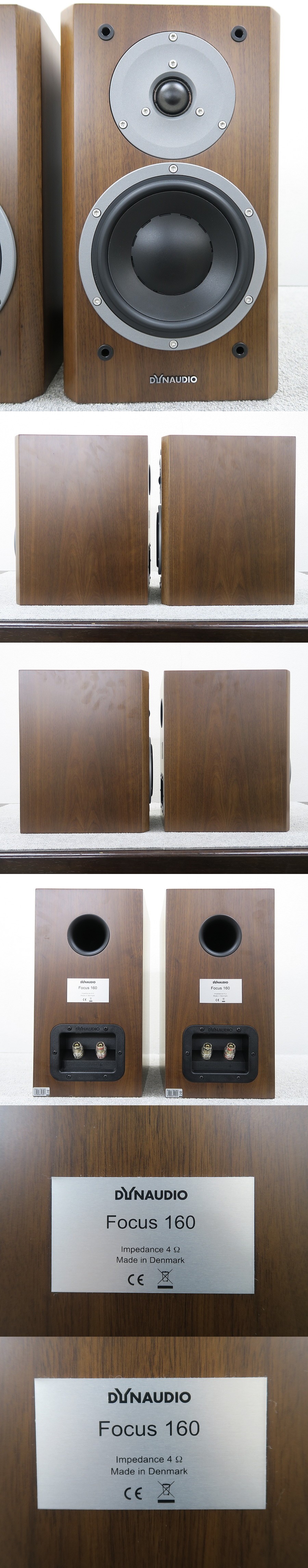 美品】ディナウディオ DYNAUDIO FOCUS 160 スピーカー(ペア) @46207