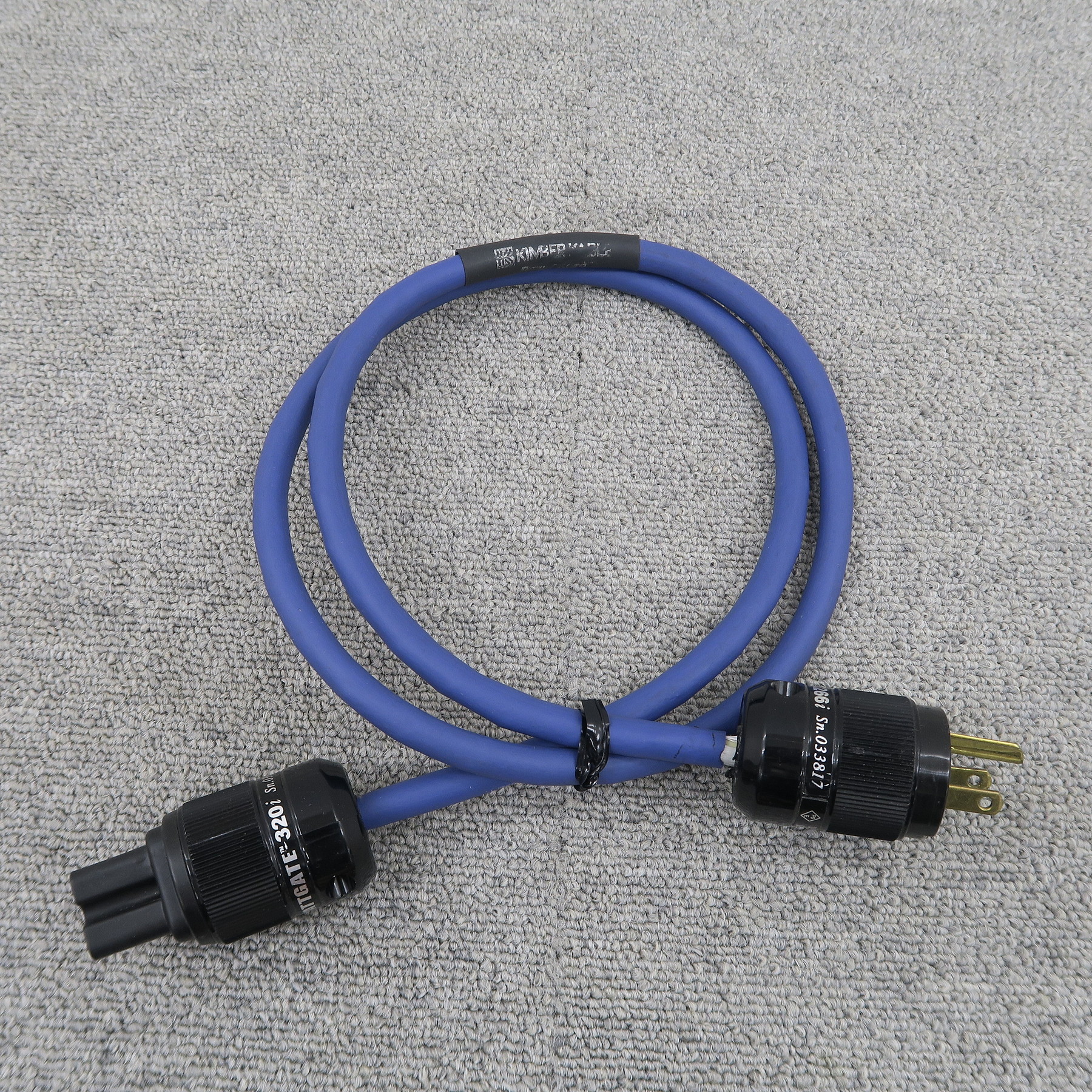 Cランク】KIMBER KABLE PK-14 1.2m 電源ケーブル キンバーケーブル