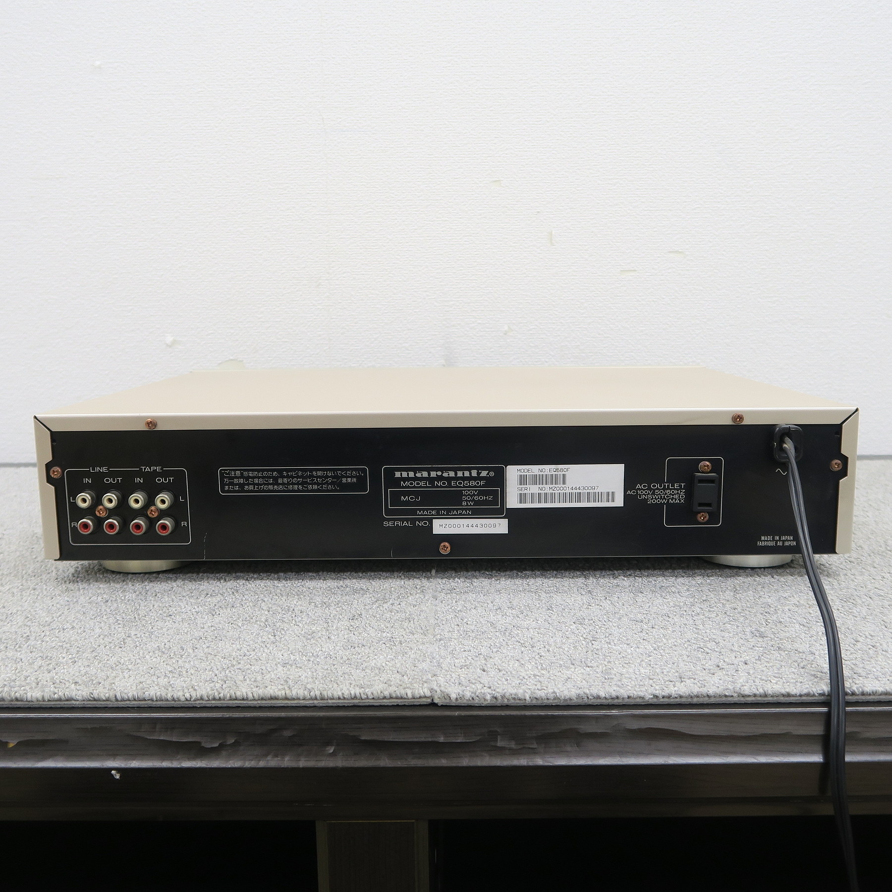 Aランク】Marantz EQ580 グラフィックイコライザー マランツ @55727