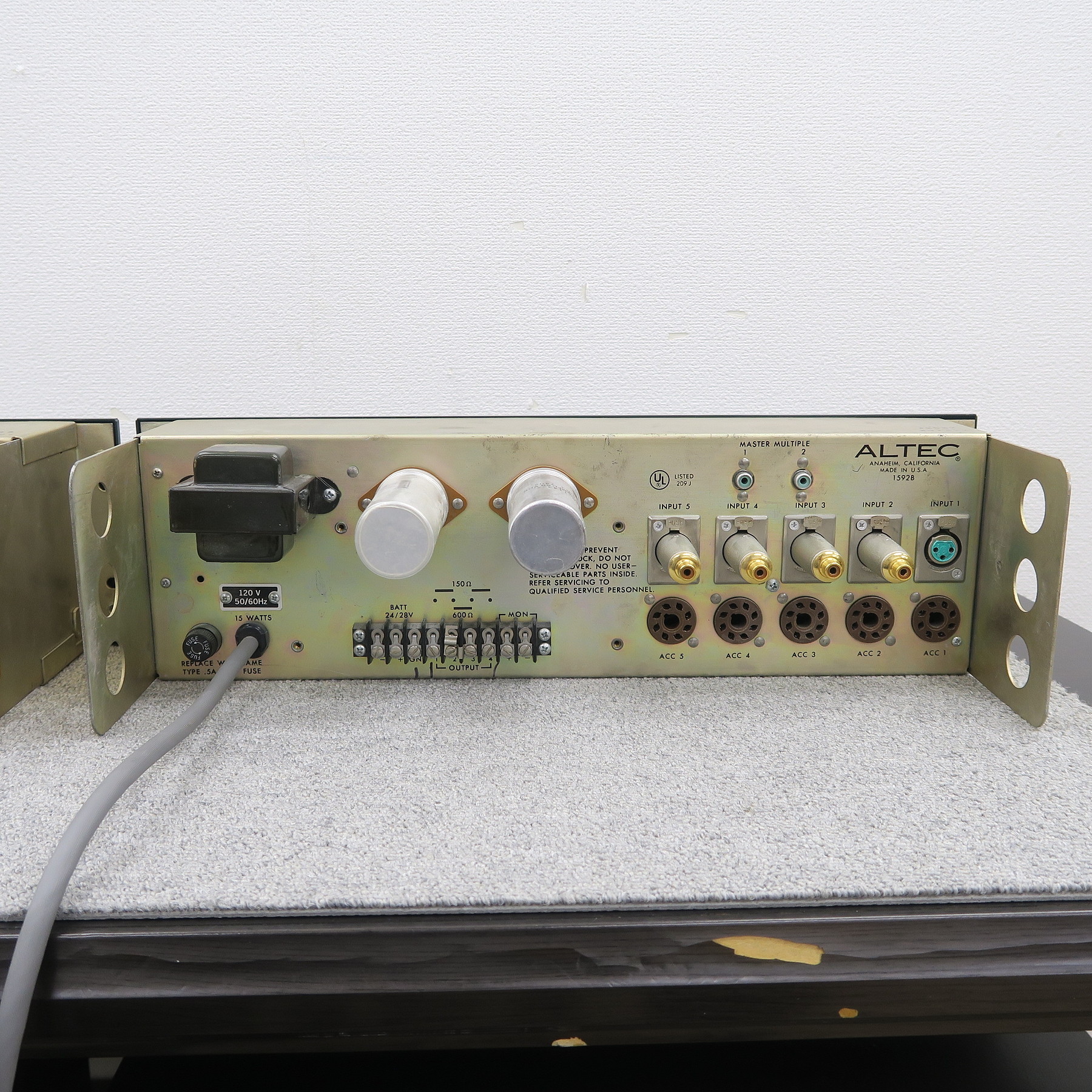 現状】ALTEC 1592B プリアンプ アルテック @56126 / 中古オーディオ