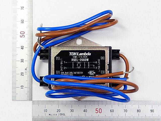 ノイズフィルター(EMCフィルター) RSEL-2003W: 受動部品 秋月電子通商