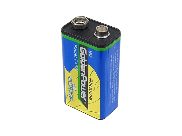006Pアルカリ電池(積層電池) 9V ゴールデンパワー: 電源・トランス
