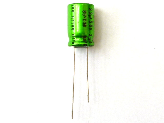 オーディオ用無極性電解コンデンサー33μF50V85℃ ニチコンMUSE・ES