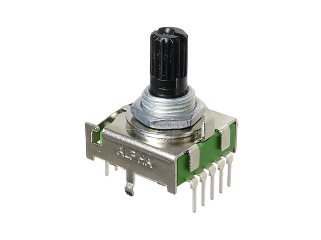 ロータリースイッチ 2回路4接点 基板用: 制御部品・駆動部品 秋月電子