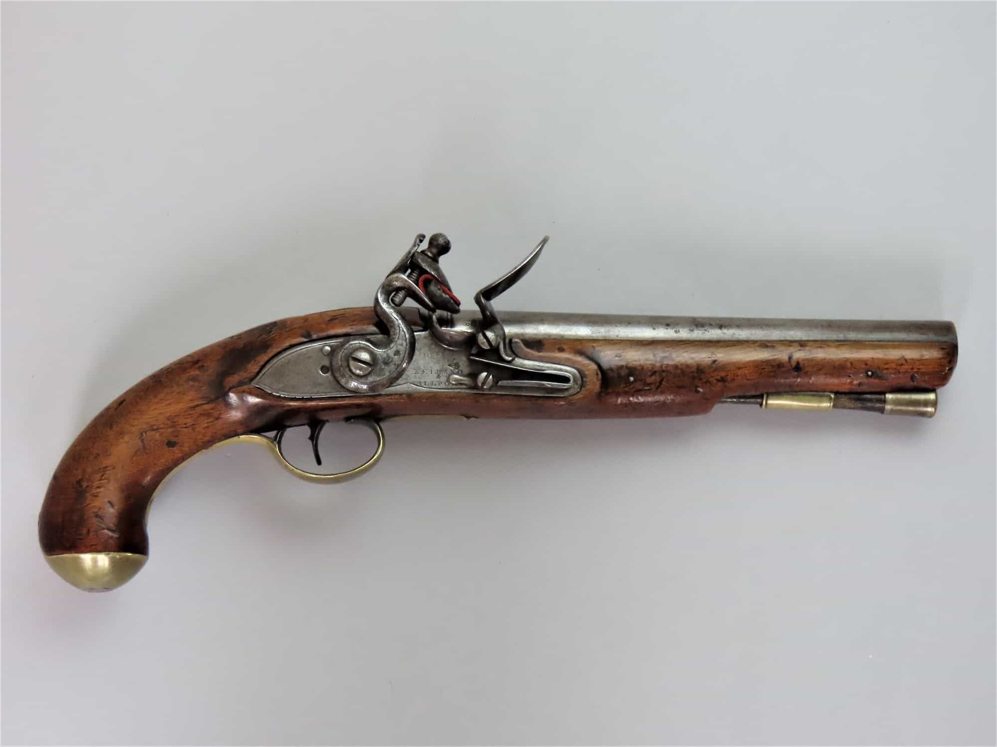 A Rare Canadian Indian Contract Pistol by Ketland & Allport 1813