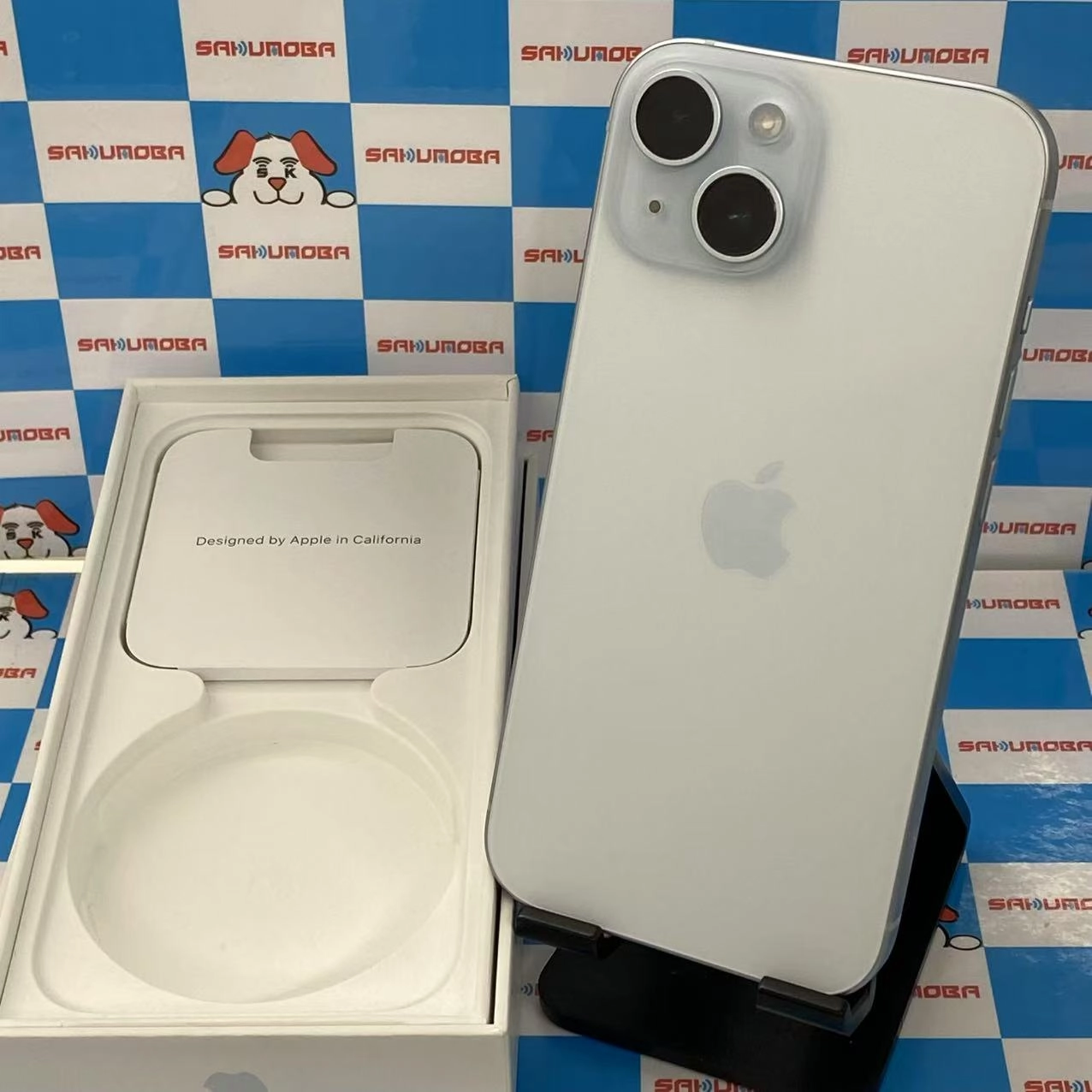 iPhone15 128GB ブルー MTML3J/A AU版SIMフリー 極美品 | 中古スマホ