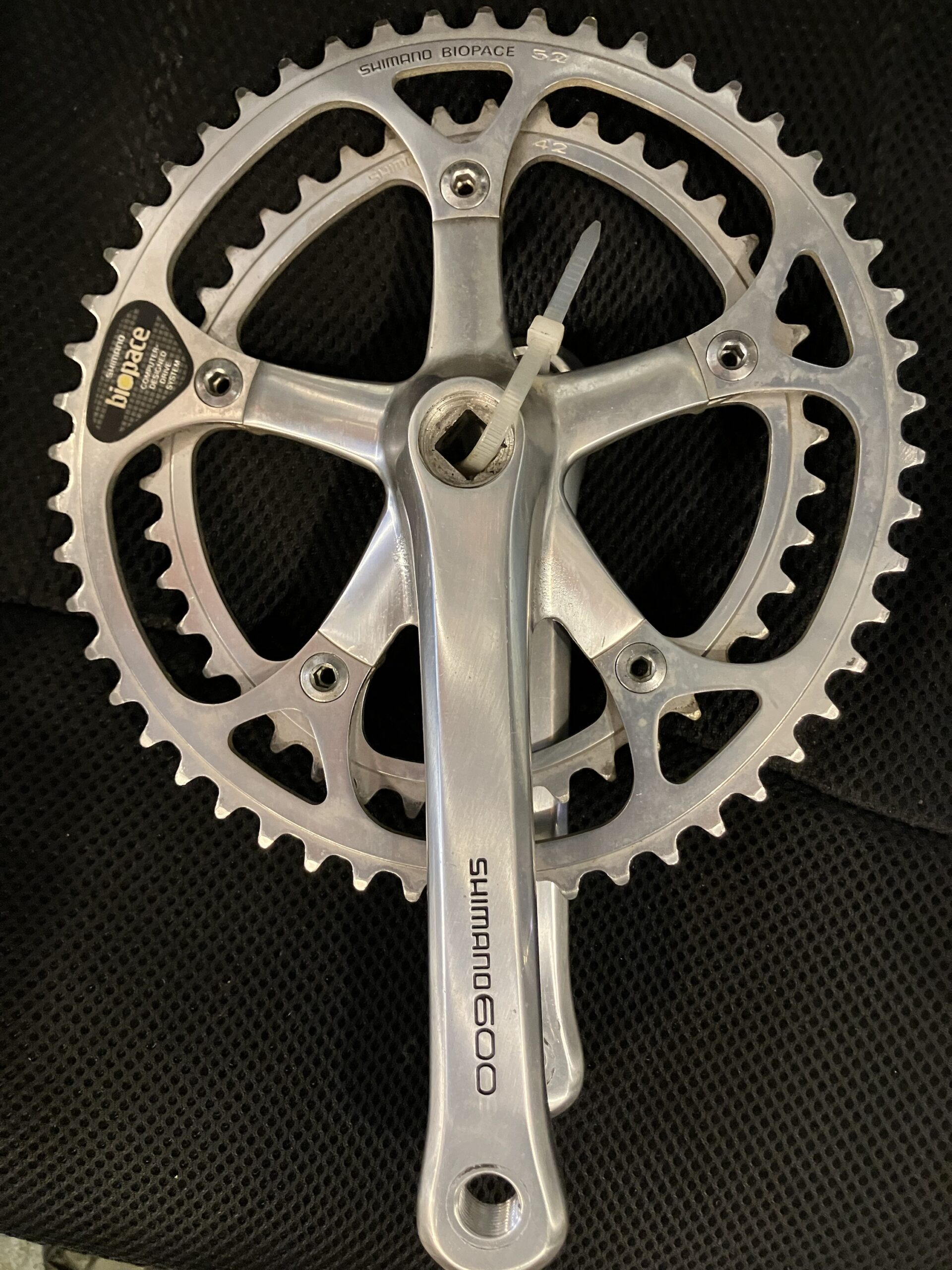 SHIMANO 600 / FC-6207 165mm BIOPACE 52-42t (SOLD OUT) » ALT CYCLES