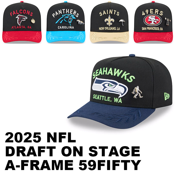 2024 NFL ドラフト選手着用 ニューエラ キャップ 59FIFTY NFL AFC 2024
