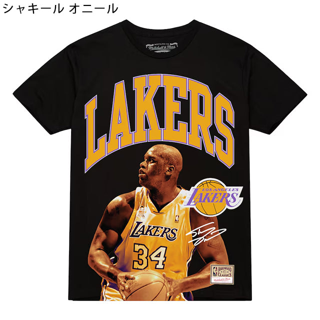 海外取寄 ミッチェルネス NBA Tシャツ HARDWOOD CLASSIC PLAYER ARCH T