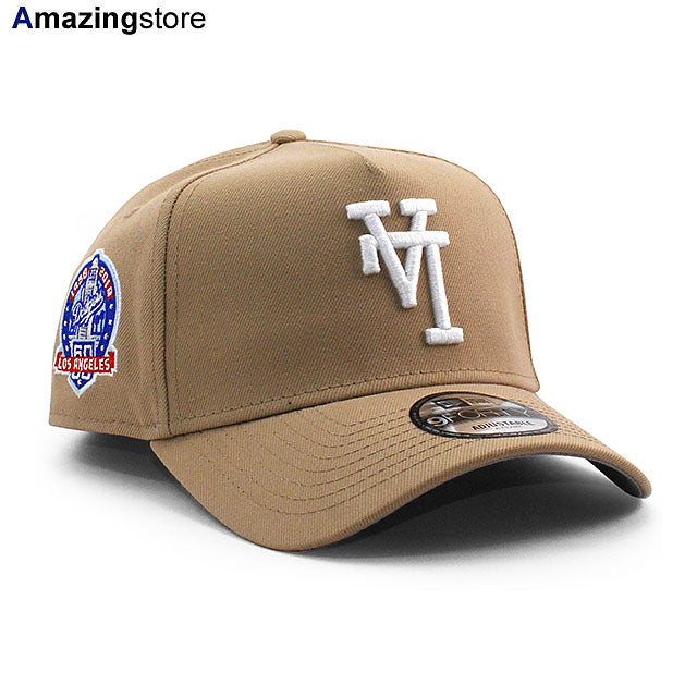 ニューエラ キャップ 9FORTY ロサンゼルス ドジャース MLB 60TH GREY