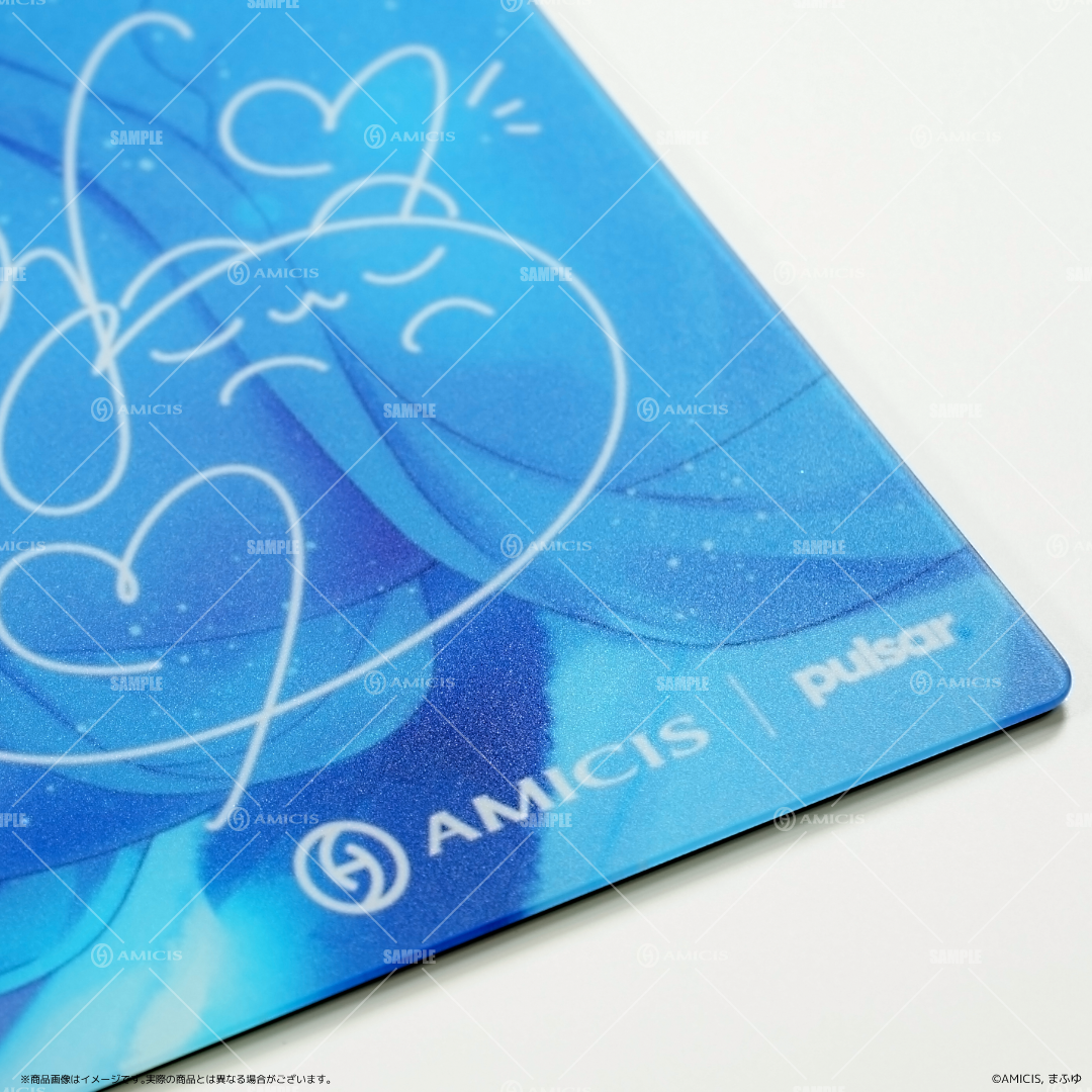 まふゆ × AMICIS Superglide 2 ガラスマウスパッド