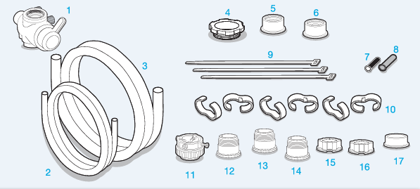 新) eSpring浄水器Ⅲ】セット内容を教えてください。 – Japan