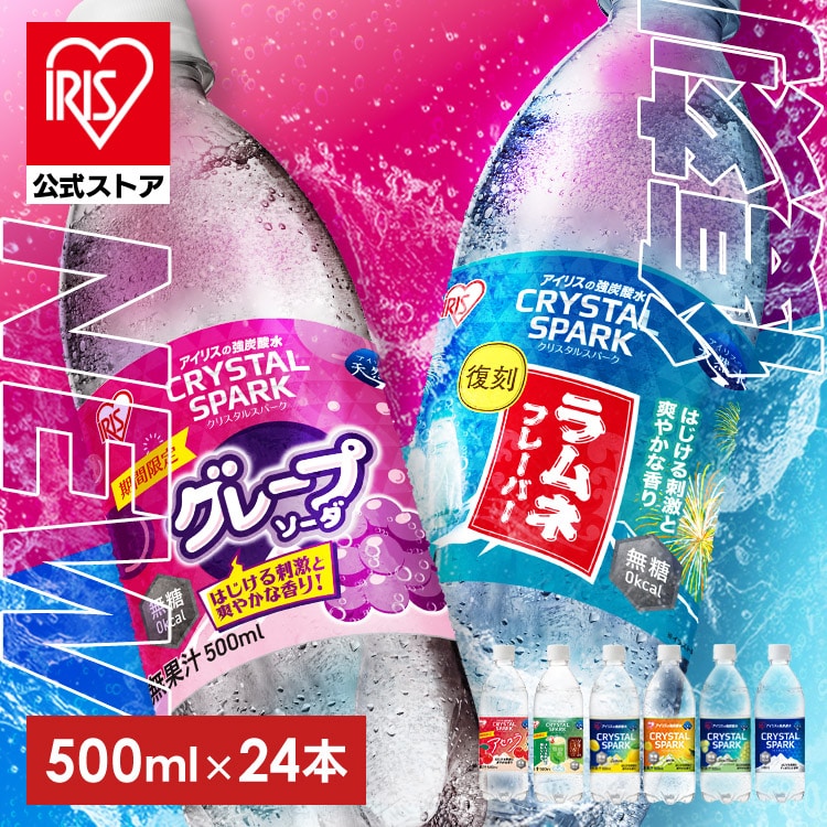 炭酸水 500ml 水 ペットボトル 天然水 国産 ミネラルウォーター 炭酸