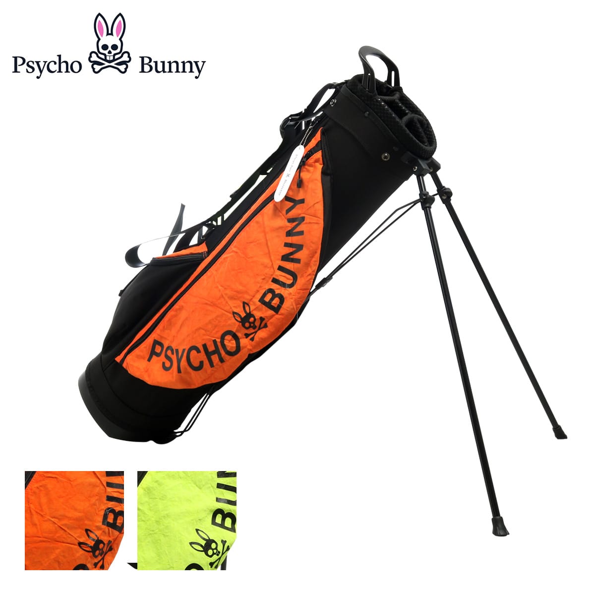 Psycho Bunny サイコバニー ゴルフ キャディバッグ スタンド式