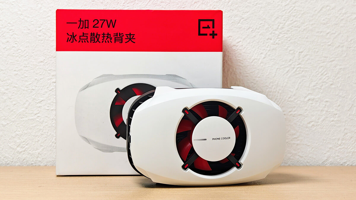OnePlus 27Wスマホクーラー レビュー。排気が指に当たりにくく快適