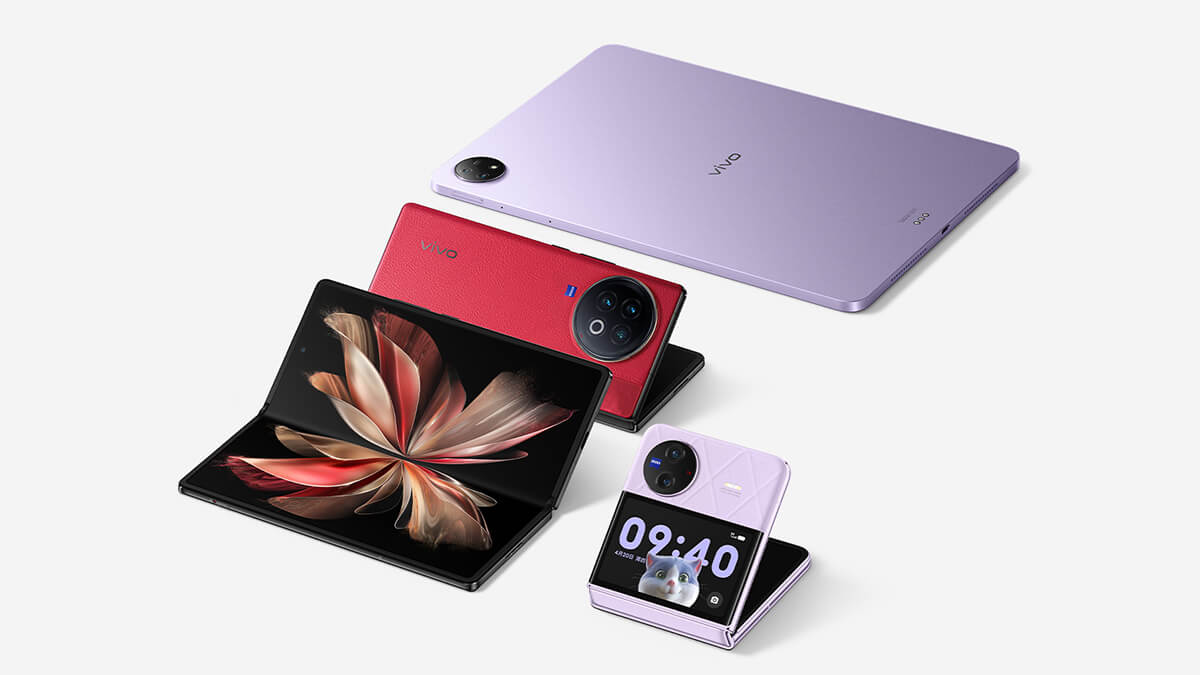 vivo X Fold 2、X Flip、Pad 2発表。折りたたみでも120W充電対応
