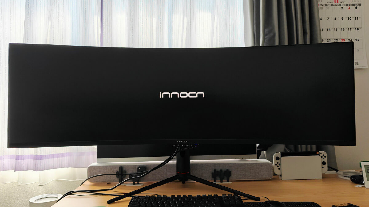 INNOCN 49C1Rレビュー。PHILIPS 499P9H1/11より安い8万円台で49インチ