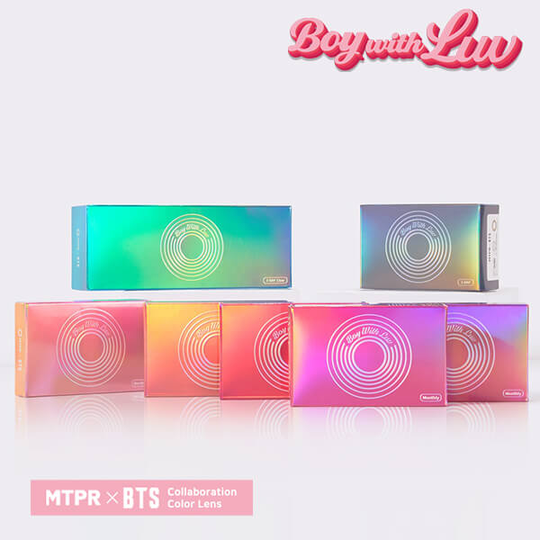 Boy With Luv】MTPR×BTS マンスリー2枚 ｜カラコン通販エンジェルスタイル