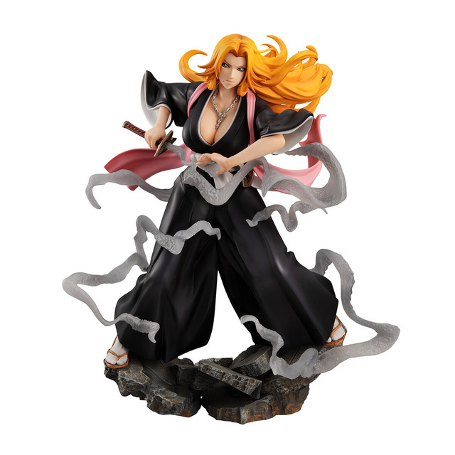 BLEACH」松本乱菊“唸れ 灰猫”――「始解」シーンがフィギュアに