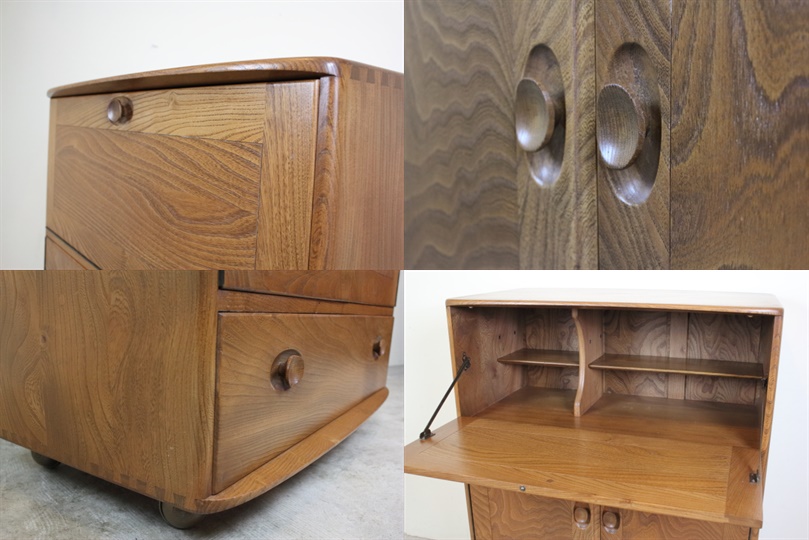 イギリス アーコール社 ercol キャビネット ビューロー け2