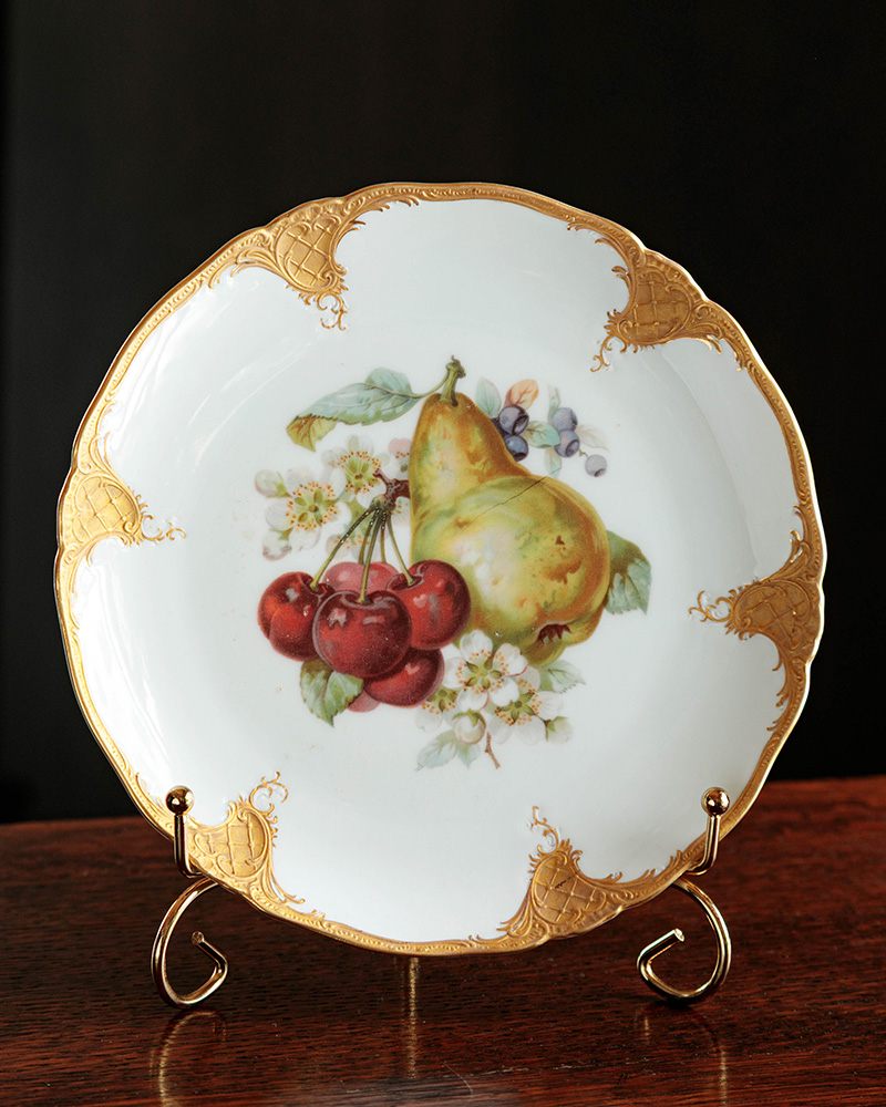 フェルステンベルク窯プレート | クレマチス