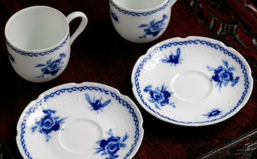 アビランド リモージュカップ＆ソーサー | クレマチス