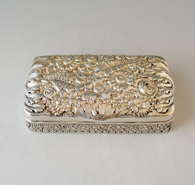 ティファニー「シルバーボックス」《アンティックかとう》