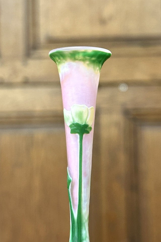 ドーム兄弟（ドームナンシー）アネモネの花のくびれ型花瓶