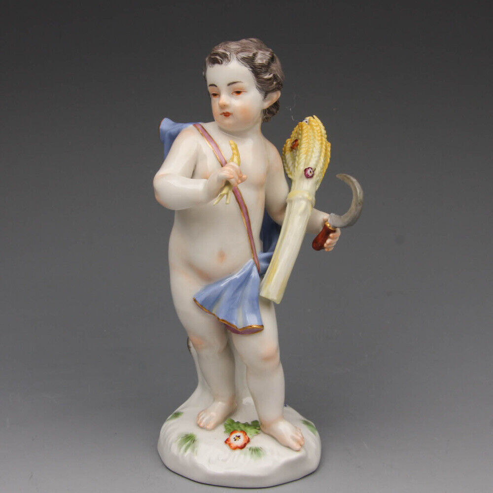 マイセン人形（フィギュリン） 「四季の寓意像」 4点セット