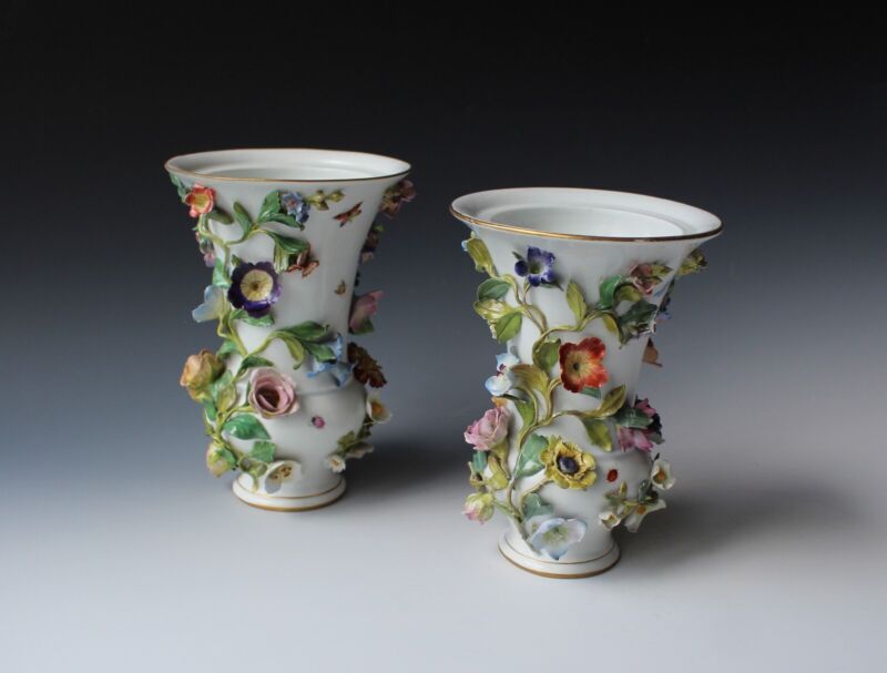 マイセン 花瓶（飾り壺） – アンティークテーブルウェア/ベルモントル