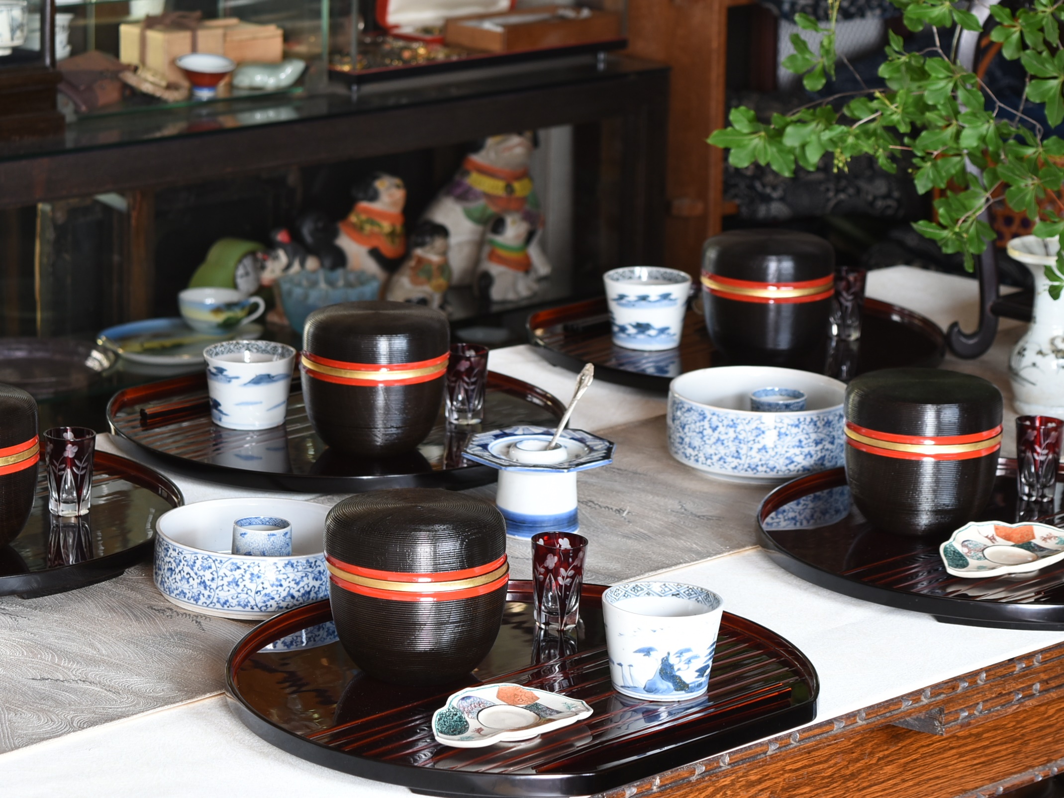 信玄弁当箱 - 生活骨董と古布のアンティークショップ antique TANTRA