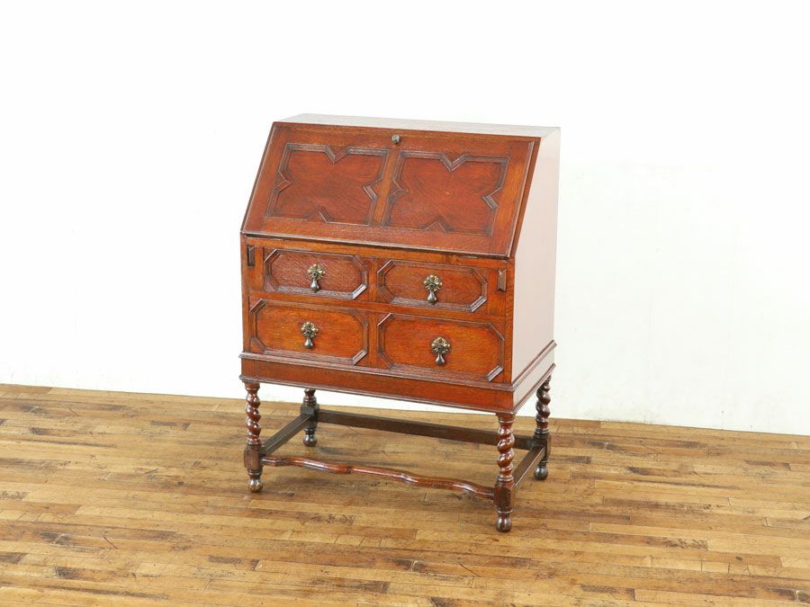 イギリスアンティーク ライティングビューロー 80273 | アンティーク