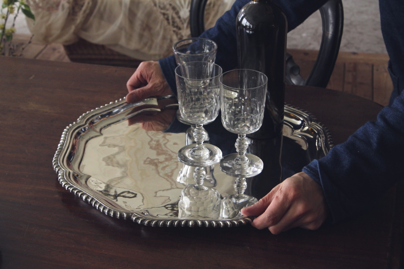 アンティークMAPPIN & WEBB マッピンエンドウェッブ ラージシルバー