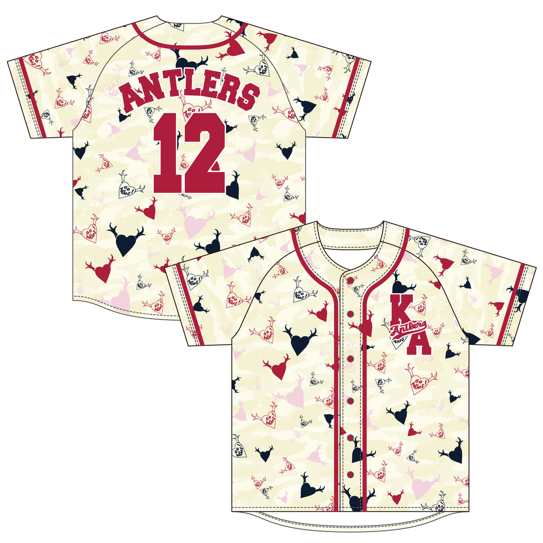 tsuno heart ベースボールシャツ（12ANTLERS） – 鹿島アントラーズFC