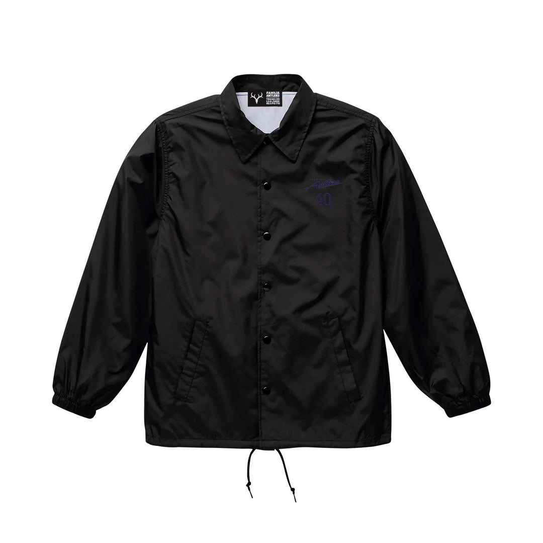 刺繍するアントラーズコーチジャケット（ロゴ・ナンバー）【予約