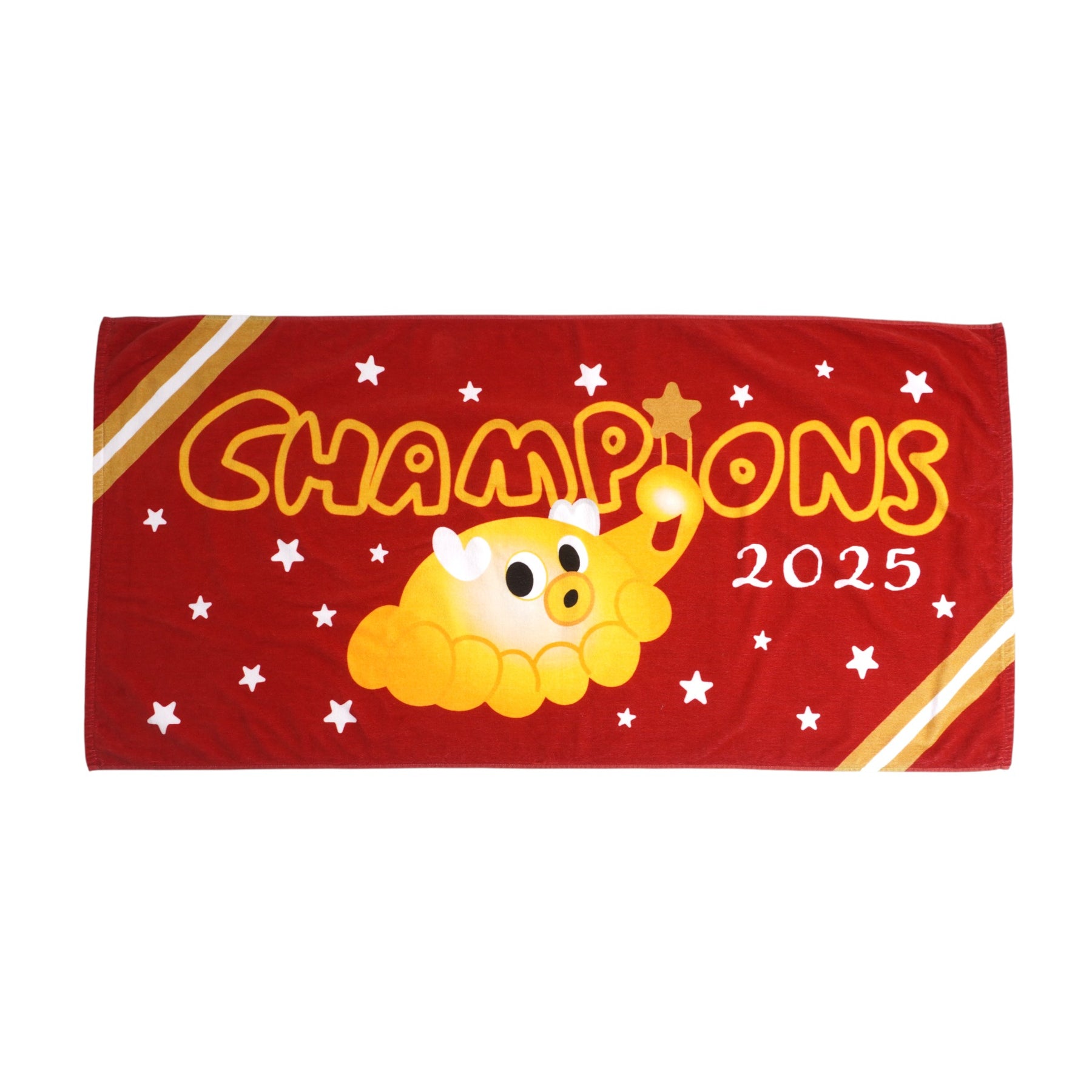 25J1リーグ優勝記念バスタオル（黄金のしかたこChampions）【予約