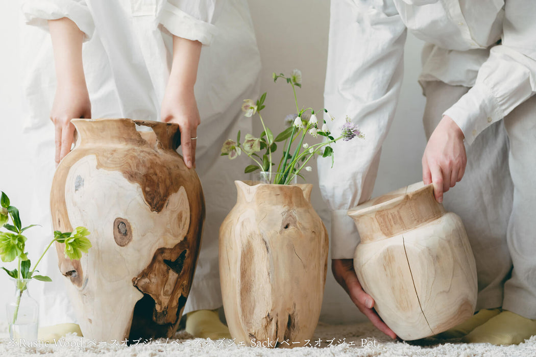 Rustic Wood ベースオブジェ — ANTRY USE ONLY GENUINE