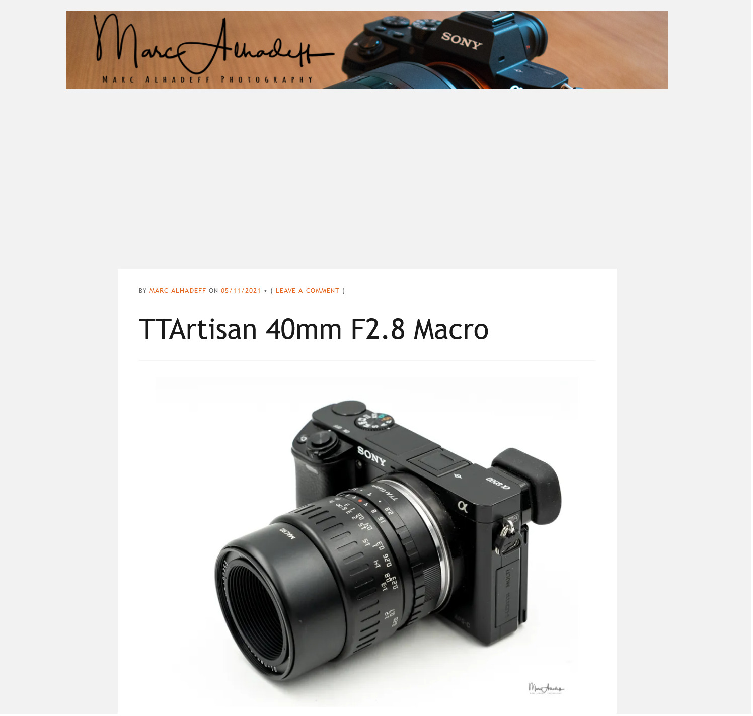 銘匠光学 TTArtisan 40mm F2.8 Macro Cは手ごろな価格の良好なマクロ