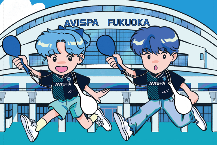 アビスパ福岡と火曜びのコラボグッズが発売 | ASOBISYSTEM Co., Ltd