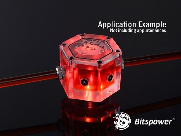 ASCII.jp：アクリル製で六角形デザインのリザーバータンクがBitspowerから